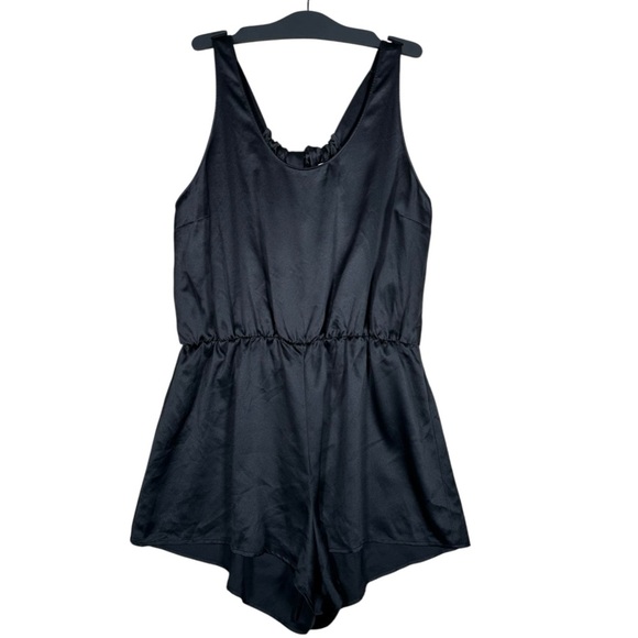 VICTORIA’S SECRET Satin Tied Back Loungewear Romper - Picture 14 of 15